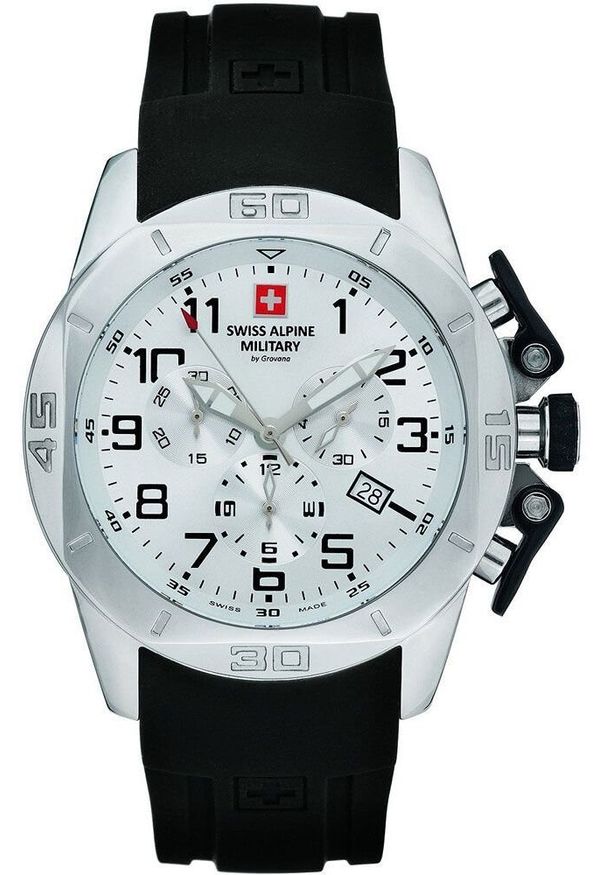 Zegarek Swiss Zegarek Męski Swiss Alpine Military Tornado 7063.9833 White