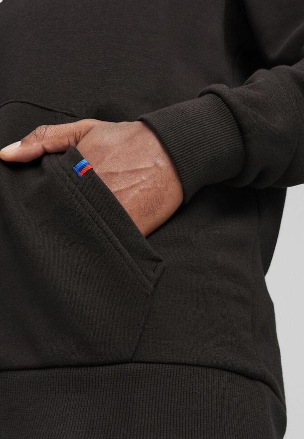 Bluza z kapturem Puma Bmw Mms Ess Hoodie Ft, Mężczyźni. Typ kołnierza: kaptur. Kolor: czarny. Materiał: bawełna, materiał