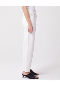 AGOLDE - Białe spodnie jeansowe Jean High Rise Baggy. Stan: podwyższony. Kolor: biały
