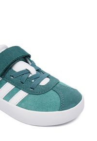Adidas - adidas Sneakersy VL Court 3.0 Shoes JP7830 Turkusowy. Kolor: turkusowy. Materiał: zamsz, skóra #3