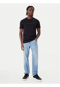 Calvin Klein T-Shirt LV04LF810G Czarny Regular Fit. Kolor: czarny. Materiał: bawełna #4