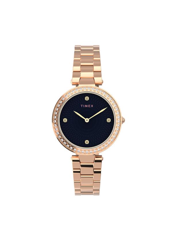 Zegarek Timex. Kolor: wielokolorowy, różowy, złoty