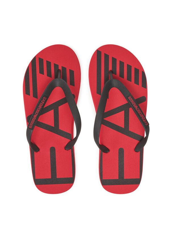 EA7 Emporio Armani Japonki XCQ004 XK196 U503 Czarny. Kolor: czarny. Materiał: syntetyk