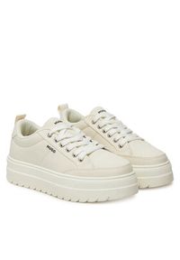 Hugo - HUGO Sneakersy Lyssa 50548178 Biały. Kolor: biały. Materiał: materiał #3