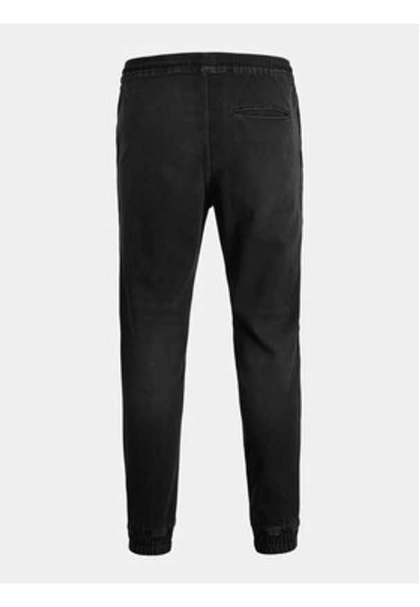 Jack & Jones - Jack&Jones Joggery Gordon 12249140 Czarny Tapered Fit. Kolor: czarny. Materiał: bawełna