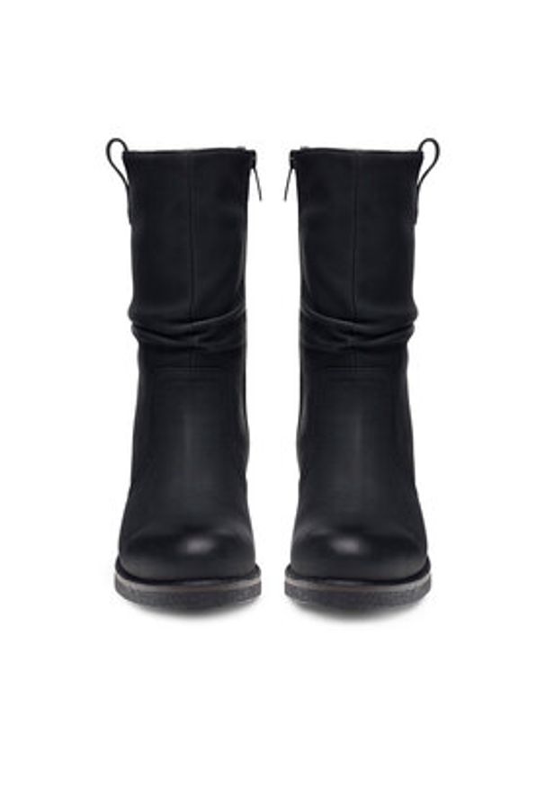 Clara Barson Botki CEO-KAIA WS6183-10 Czarny. Kolor: czarny. Materiał: materiał