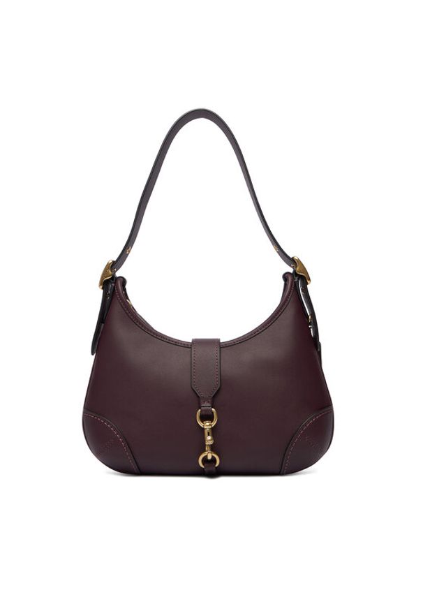 Coach Torebka Hamptons Hobo CW642 Fioletowy. Kolor: fioletowy. Materiał: skórzane