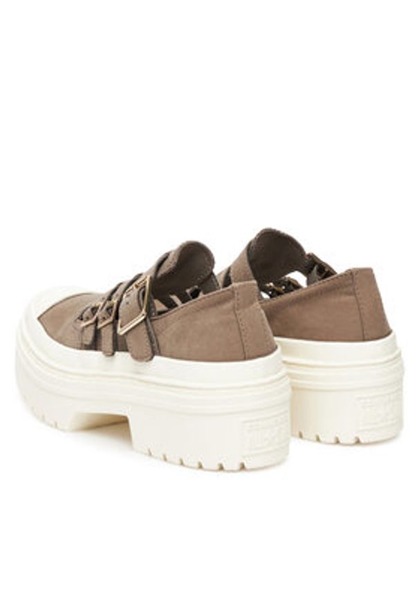 Converse Półbuty Chuck Taylor All Star Lugged Heel Mary Jane Sandal A13552C Zielony. Kolor: zielony. Materiał: materiał