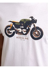 Petrol Industries T-Shirt M-1050-TSR671 Biały Regular Fit. Kolor: biały. Materiał: bawełna #6