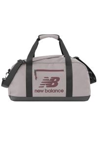 Torba New Balance LAB31014SOI - brązowa. Kolor: brązowy. Materiał: poliester. Sport: fitness #1