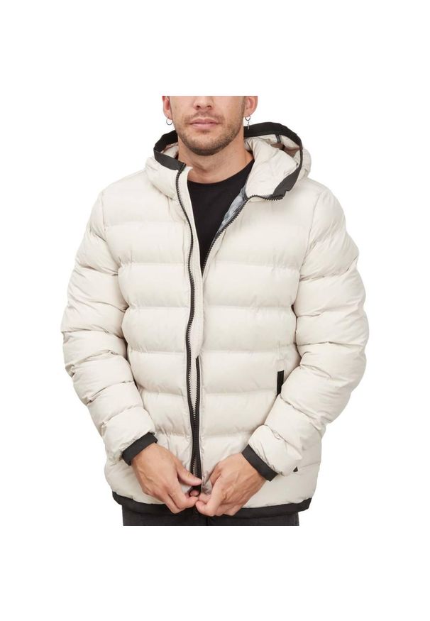 Geox - Kurtka GEOX SPHERICA HOOD JKT Biały. Kolor: biały. Materiał: tkanina