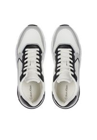 Calvin Klein Sneakersy Low Top Lace Up HM0HM01294 Biały. Kolor: biały #6