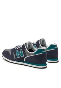 New Balance Sneakersy ML373OE2 Granatowy. Kolor: niebieski. Materiał: zamsz, skóra. Model: New Balance 373 #4