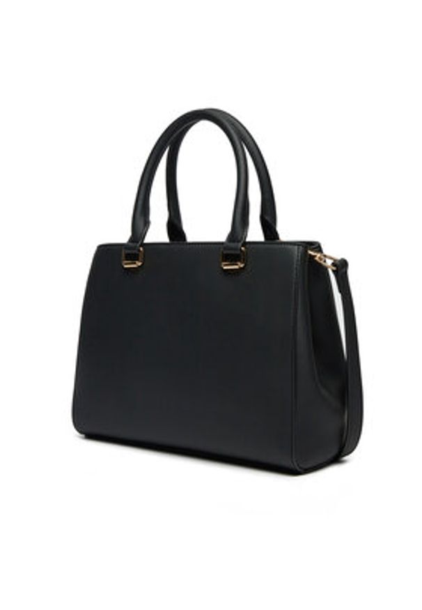 Love Moschino - LOVE MOSCHINO Torebka JC4022PP1MKD0000 Czarny. Kolor: czarny. Materiał: skórzane