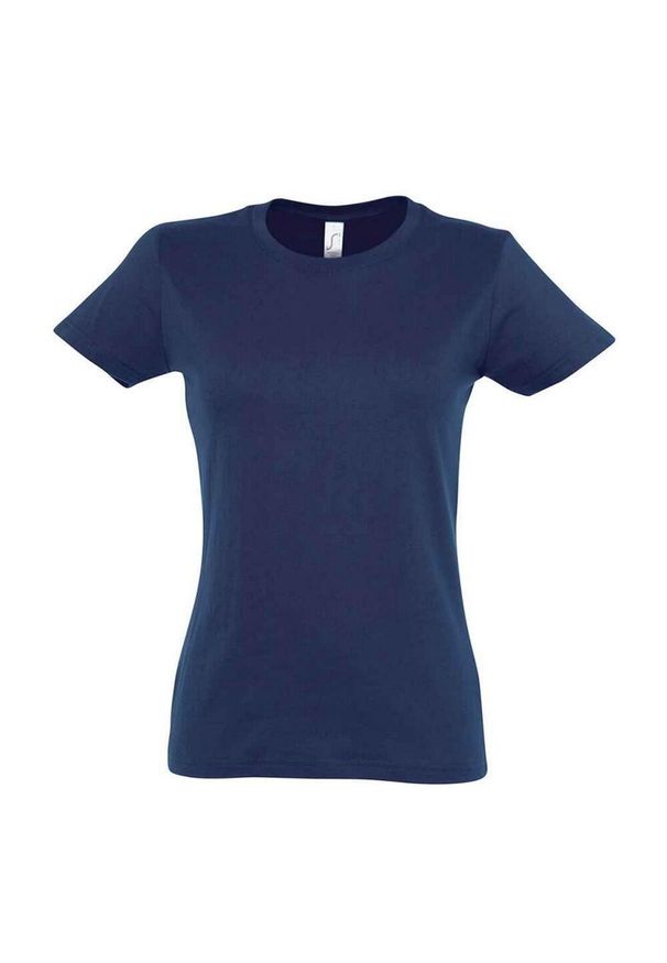 SOL'S - Koszulka Imperial Dla Kobiet. Kolor: niebieski. Sport: turystyka piesza