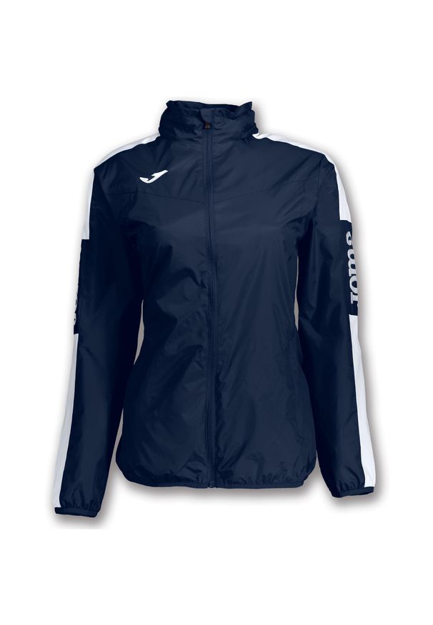 Kurtka przeciwdeszczowa Joma Champion IV damska Navy/Biała XL. Kolor: biały, niebieski, wielokolorowy