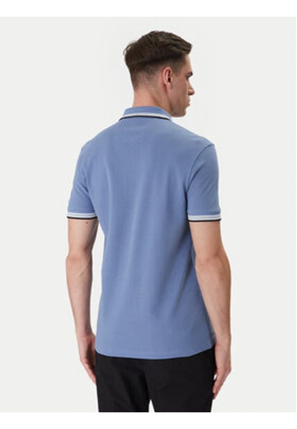 BOSS Polo Paddy 50469055 Niebieski Regular Fit. Typ kołnierza: polo. Kolor: niebieski. Materiał: bawełna