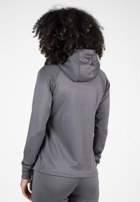 GORILLA WEAR - Halsey Kurtka dresowa - Szary. Kolor: szary. Materiał: dresówka. Sport: fitness