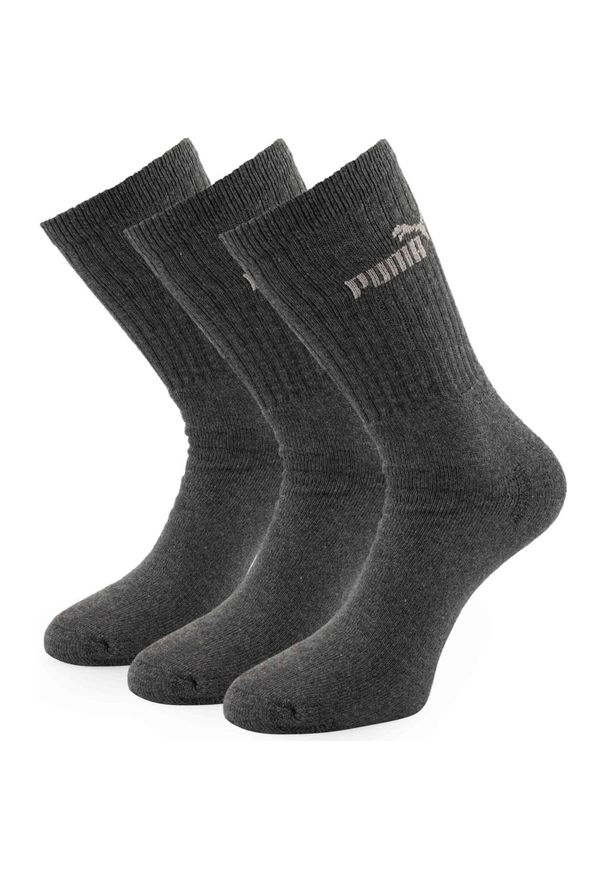 ZEAGLE - Skarpetki Puma Crew 3-Pack 35-38: Komfort i Jakość. Kolor: wielokolorowy. Materiał: poliester, elastan, poliamid, bawełna