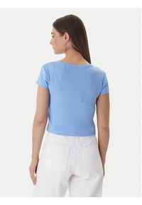 Calvin Klein Jeans T-Shirt LV047C200G Niebieski Regular Fit. Kolor: niebieski. Materiał: bawełna #2
