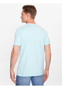 BOSS - Boss T-Shirt 50477433 Błękitny Regular Fit. Kolor: niebieski. Materiał: bawełna #5