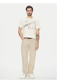 GOLDEN GOOSE - Golden Goose T-Shirt GMP01220.P001642 Écru Regular Fit. Materiał: bawełna #5