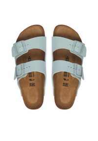 Birkenstock Klapki Arizona Bf 1033123 Zielony jasny. Kolor: zielony. Materiał: skóra #2