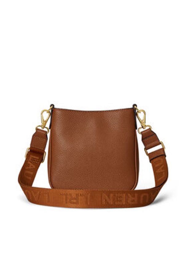 Lauren Ralph Lauren - LAUREN RALPH LAUREN Torebka 431982184001 Brązowy. Kolor: brązowy. Materiał: skórzane