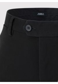 Pako Lorente - PAKO LORENTE - Czarne spodnie chino z bawełną. Kolor: czarny. Materiał: bawełna. Wzór: gładki. Sezon: zima, jesień. Styl: klasyczny #6