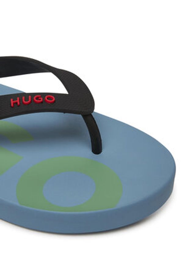 Hugo - HUGO Japonki Arvel 50497860 Błękitny. Kolor: niebieski. Materiał: syntetyk