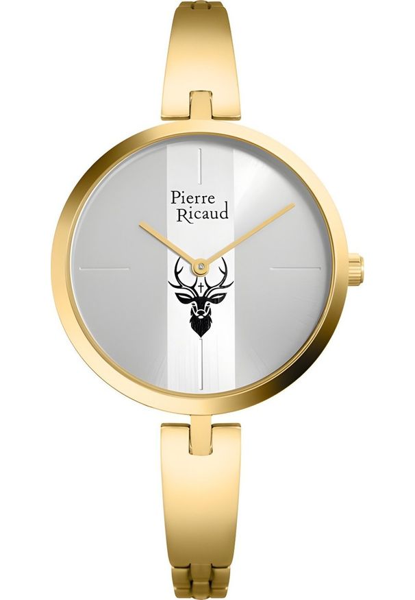 Zegarek Pierre Ricaud Zegarek damski Pierre Ricaud P21036.1103QRE złoty. Kolor: złoty