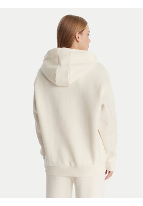 Guess Bluza V6RQ14 K9V31 Écru Regular Fit. Kolor: kremowy. Materiał: bawełna