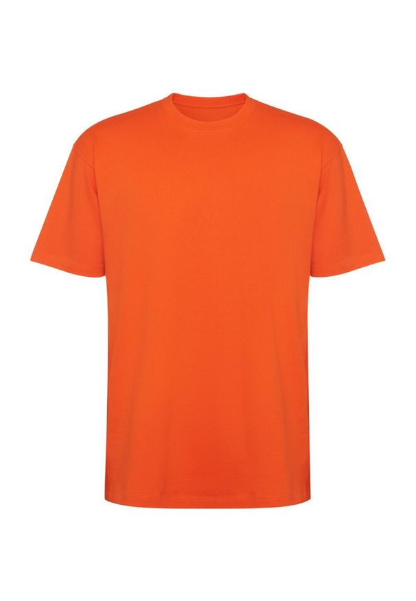 ROLY - Koszulka Z Krótkim Rękawem Dla Dorosłych Unisex Bull Oversized. Kolor: pomarańczowy. Długość rękawa: krótki rękaw. Długość: krótkie. Sport: turystyka piesza