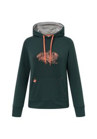 Bluza damska z kapturem Viking Panaka Mid. Typ kołnierza: kaptur. Kolor: zielony. Materiał: polar. Sezon: lato. Sport: turystyka piesza #1