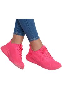 skechers - Buty damskie SKECHERS Bobs Squad Chaos Cool Rythms. Kolor: różowy