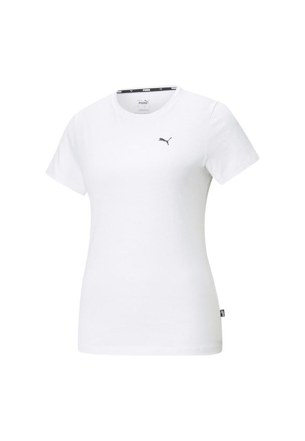 Koszulka treningowa damska Puma ESS Small Logo Tee. Kolor: biały