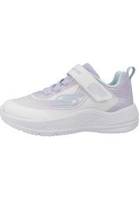 skechers - Tenisówki Skechers Model Microspec Advance Kolor Biały. Kolor: biały. Materiał: syntetyk, tkanina. Model: Skechers Sport. Sport: turystyka piesza