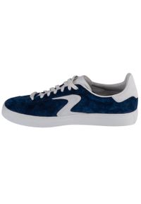 skechers - Męskie ARCH FIT LEGEND HAMOR Sneakersy Granatowy / Biały. Zapięcie: sznurówki. Kolor: biały, wielokolorowy, niebieski. Materiał: guma, materiał, skóra