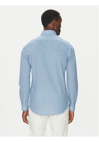 Michael Kors Koszula MD0MD91392 Niebieski Slim Fit. Kolor: niebieski. Materiał: bawełna