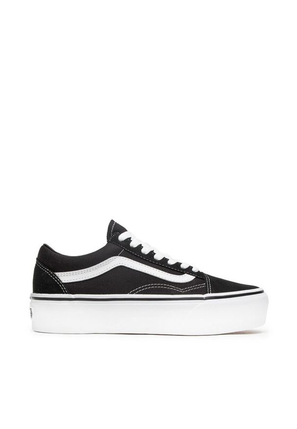 Vans Tenisówki Old Skool Platfor VN0A3B3UY28 Czarny. Kolor: czarny. Materiał: materiał