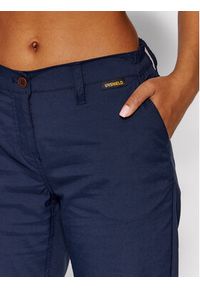 Jack Wolfskin Spodnie outdoor Desert Roll-Up 1505281 Granatowy Regular Fit. Kolor: niebieski. Materiał: syntetyk. Sport: outdoor