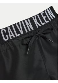 Calvin Klein Swimwear Szorty kąpielowe KM0KM01045 Czarny Regular Fit. Kolor: czarny. Materiał: syntetyk #2