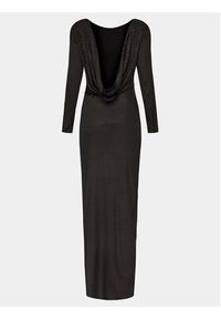 Nissa Sukienka wieczorowa RS14481 Czarny Slim Fit. Kolor: czarny. Materiał: syntetyk. Styl: wizytowy #8