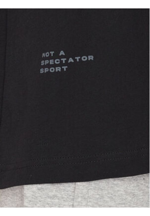 Reebok T-Shirt Ri Logo Mash Up Tee 100076372 Czarny Regular Fit. Kolor: czarny. Materiał: bawełna