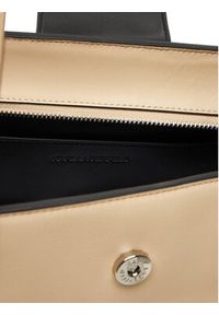 Karl Lagerfeld - KARL LAGERFELD Torebka A3W30133 Beżowy. Kolor: beżowy. Materiał: skórzane #4