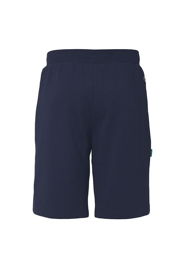 UHLSPORT - Szorty dla dzieci Uhlsport ID. Kolor: niebieski. Wzór: napisy. Sport: piłka nożna