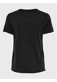 only - ONLY T-Shirt 15215721 Czarny Regular Fit. Kolor: czarny. Materiał: bawełna #7