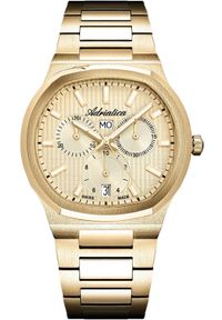 Zegarek Adriatica Zegarek męski Adriatica A8349.1111CH złoty. Kolor: złoty #1