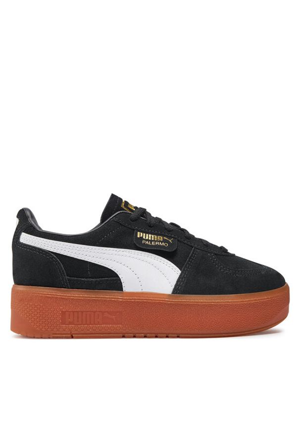 Puma Sneakersy Palermo Elevata Wns 399348 01 Czarny. Kolor: czarny. Materiał: skóra