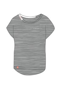 Bawełniana koszulka damska Kilpi ROISIN-W. Kolor: szary. Materiał: bawełna #1